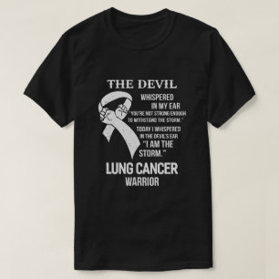 Camiseta Eu Sou O Presente De Cancer De Pulmão De Suporte 