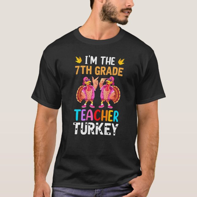 Camiseta Eu sou o professor do 7 da turquia Professor (Frente)
