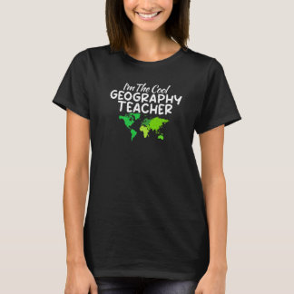 Camiseta Eu Sou O Professor Geógrafo Legal De Geografia