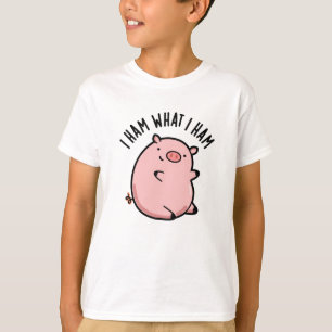 Camiseta Eu Sou O Que Eu Sou Engraçado Pig Pun