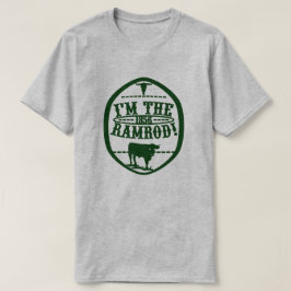 Camiseta Eu sou o RAMROD! Verde Oval 1856
