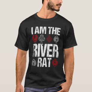 Camiseta Eu sou o Rat Rat blefando viatura Casino Gambl