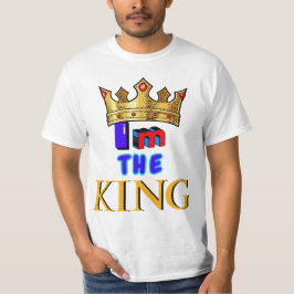 Camiseta Eu sou o rei