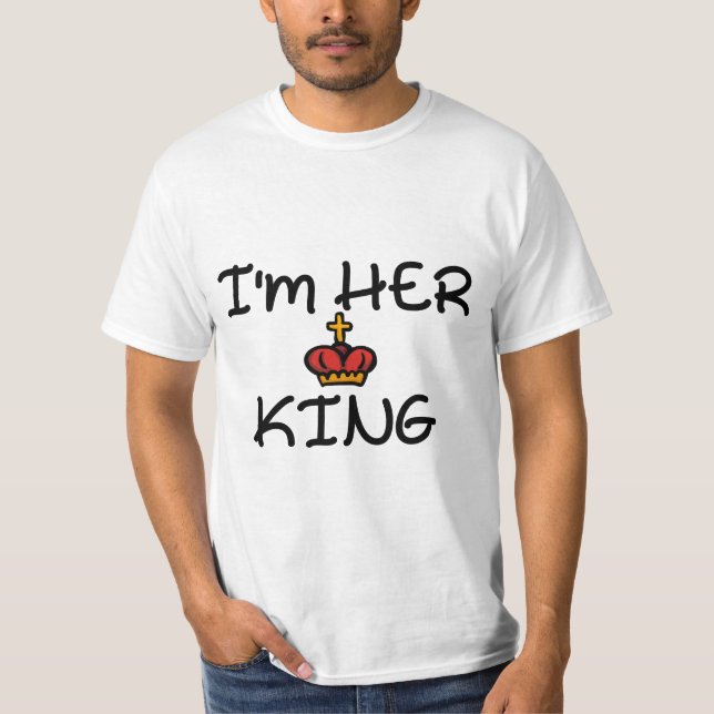 CAMISETA EU SOU O REI DELA (Frente)