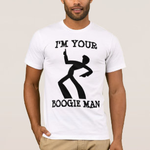Camiseta Eu sou o seu Boogie Man T-shirts, Disco