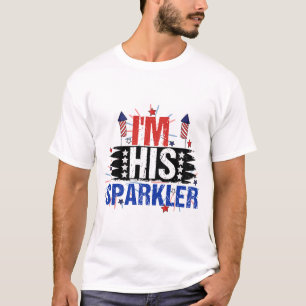 Camiseta Eu sou o seu espirito 4 de julho combinando Casais