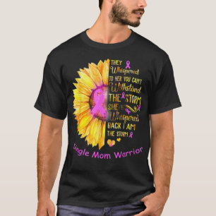 Camiseta Eu sou o Solteiro de Tempestade Mãe Guerreira