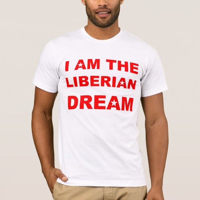 CAMISETA EU SOU O SONHO LIBERIANO (Frente)