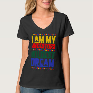 Camiseta Eu Sou o Sonho Mais Selvagem dos Meus Ancestrais M