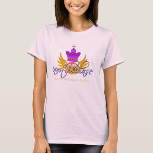 Camiseta Eu sou o T da perseguição com parte traseira da