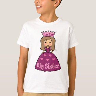 Camiseta Eu sou o t-shirt da irmã mais velha