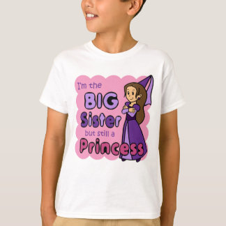 Camiseta Eu sou o t-shirt da irmã mais velha