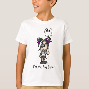 Camiseta Eu sou o t-shirt da irmã mais velha