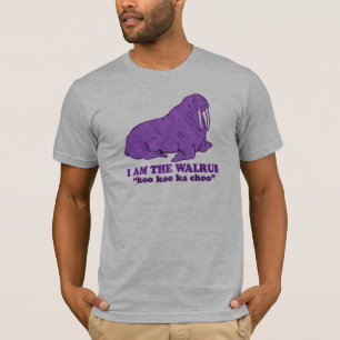 Camiseta Eu sou o t-shirt da morsa