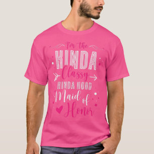 Camiseta Eu Sou O Tipo Clássico De Madrinha de casamento De