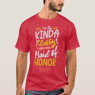 Camiseta Eu Sou O Tipo Clássico De Madrinha de casamento De