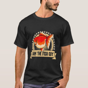 Camiseta Eu Sou O Tipo De Peixes Do Aquário De Peixes Goldf