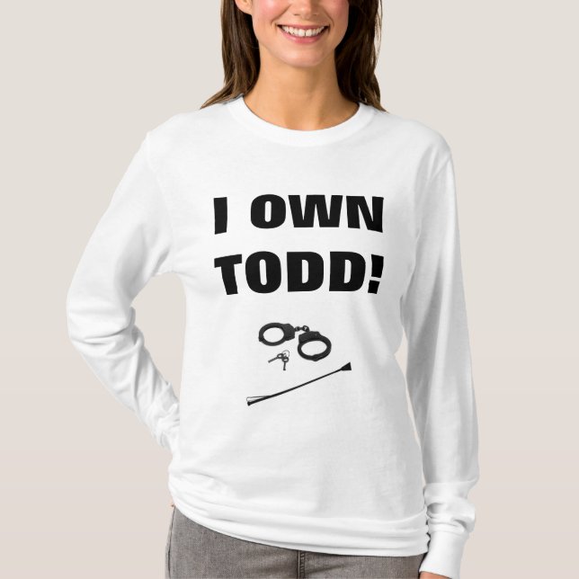 CAMISETA EU SOU O TODD! (Frente)