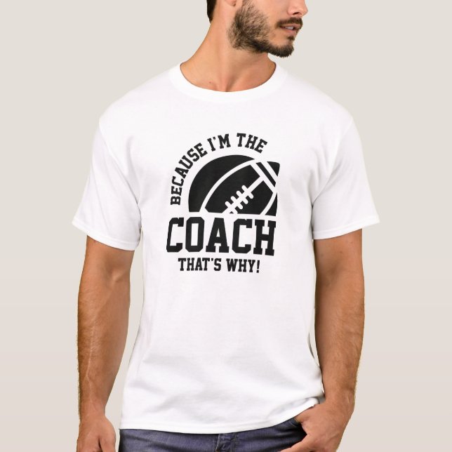 Camiseta Eu Sou O Treinador (Frente)