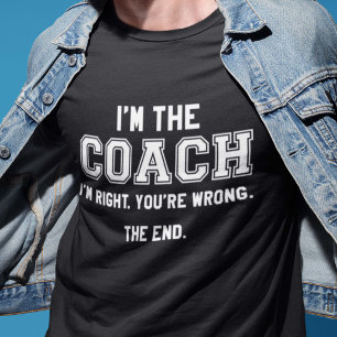 Camiseta Eu sou o treinador