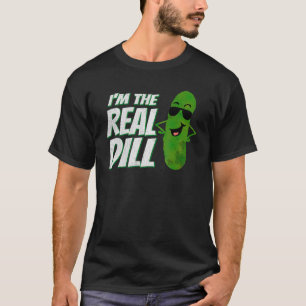 Camiseta Eu Sou O Verdadeiro Dill Engraçado Pickover