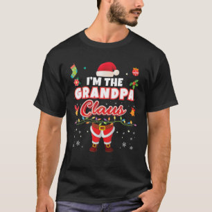 Camiseta Eu sou o vovô Claus a combinar com o Cristo da Fe