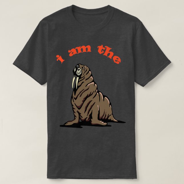 Camiseta Eu sou o Walrus 3 (Frente do Design)