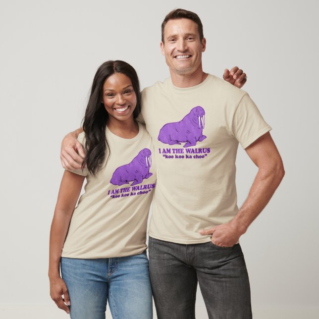 Camiseta Eu sou o Walrus T-Shirt (Unissex)
