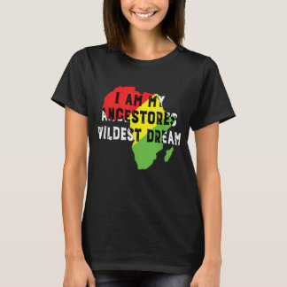 Camiseta Eu Sou Os Meus Ancestrais As Mulheres Mais Selvage