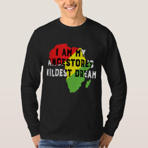 Camiseta Eu Sou Os Meus Ancestrais As Mulheres Mais Selvage