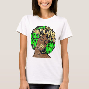 Camiseta Eu Sou Os Sonhos Dos Meus Ancestrais Rainha Afro N