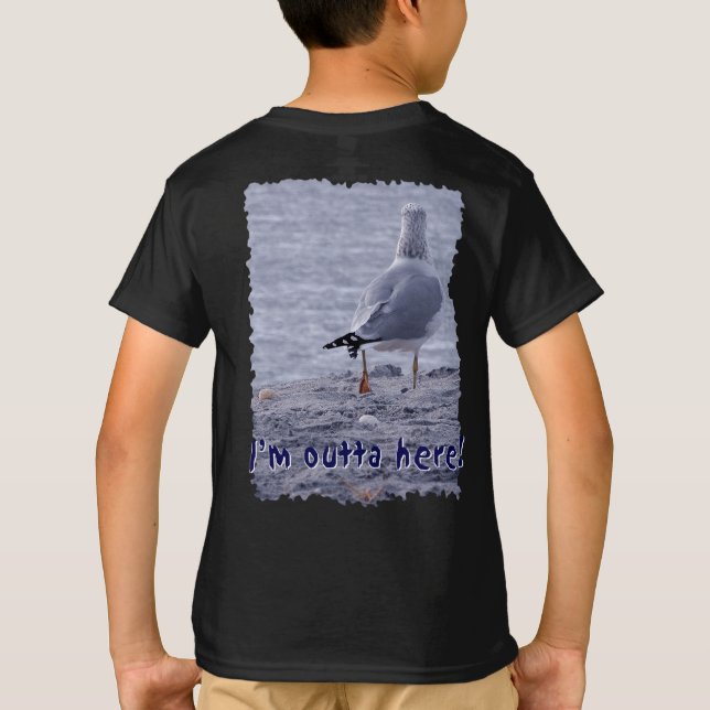 Camiseta Eu sou outta aqui! (Verso)