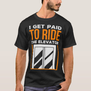 Camiseta Eu Sou Pago Para Dirigir O Técnico Elevato.