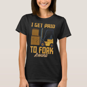 Camiseta Eu Sou Pago Para Percorrer Um Encantador De Coraçã