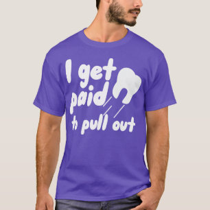 Camiseta Eu sou pago para sair