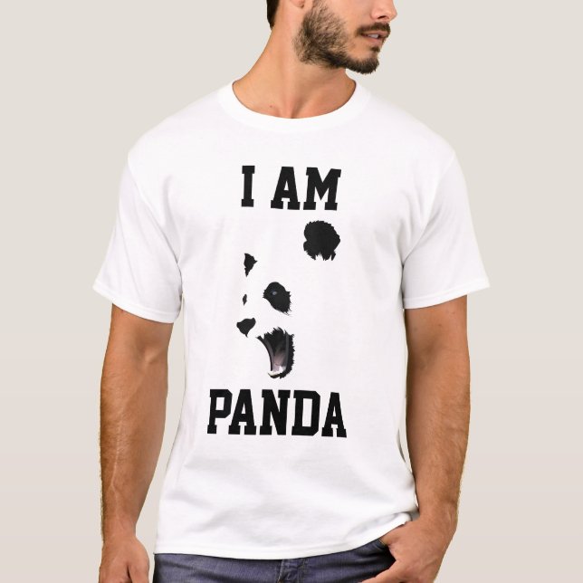 CAMISETA EU SOU PANDA (Frente)