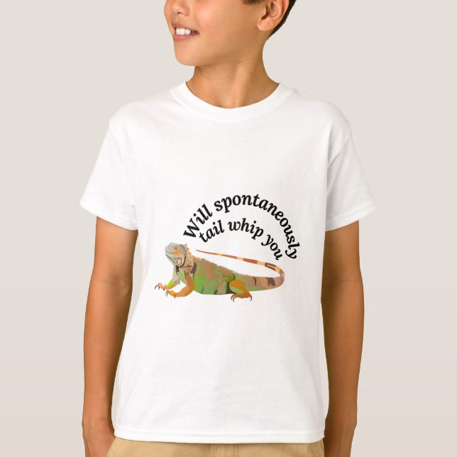 Camiseta Eu sou para Iguana (Frente)