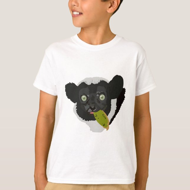 Camiseta Eu sou para IndriLemur (Frente)