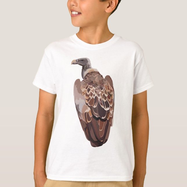 Camiseta Eu sou para o abutre indiano (Frente)