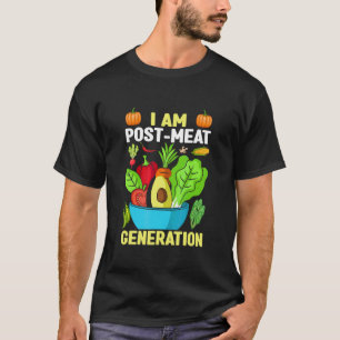 Camiseta Eu Sou Poste Geração De Carne Veganismo Veggie Veg