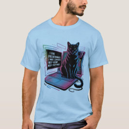 Camiseta Eu sou programador, eu faço o computador BEEP BOOP