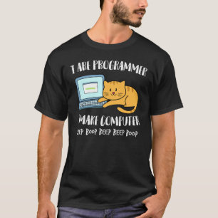 Camiseta Eu Sou Programador Eu Torno O Computador Bipando E