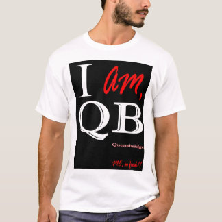 Camiseta EU SOU QB (Queensbridge) - branco preto