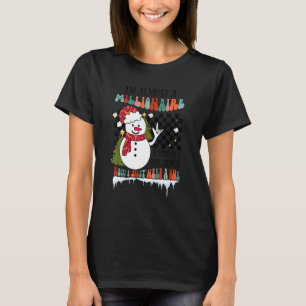 Camiseta Eu sou quase uma milionária Piada sarcástica quebr