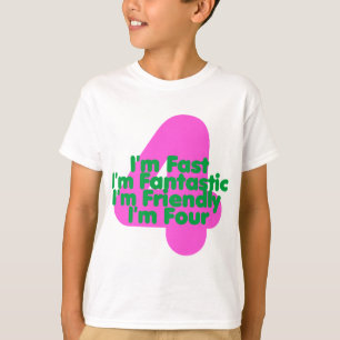 Camiseta Eu sou quatro