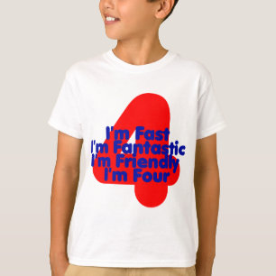 Camiseta Eu sou quatro