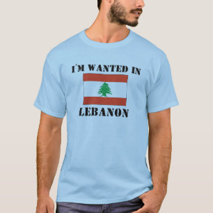 Camiseta Eu sou querido em Líbano