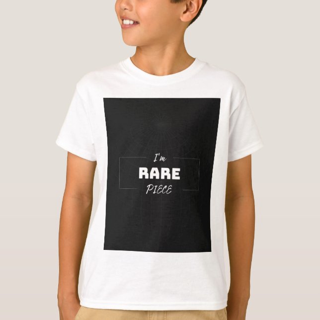Camiseta Eu sou Rare Piece Tranding T-Shirt (Frente)