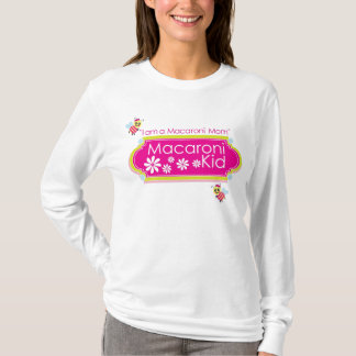 Camiseta "Eu sou registro de uma mamã do macarrão". T-shirt
