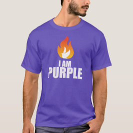 Camiseta Eu sou Roxo Tee